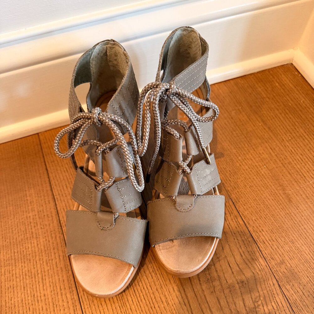 Sorel Joanie 2 Lace Up Wedge Sandal